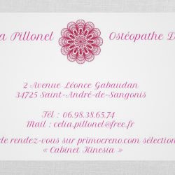 Prendre rendez-vous en ligne avec Célia PILLONEL - Ostéopathe