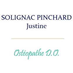 Prendre rendez-vous en ligne avec Justine SOLIGNAC PINCHARD - Ostéopathe